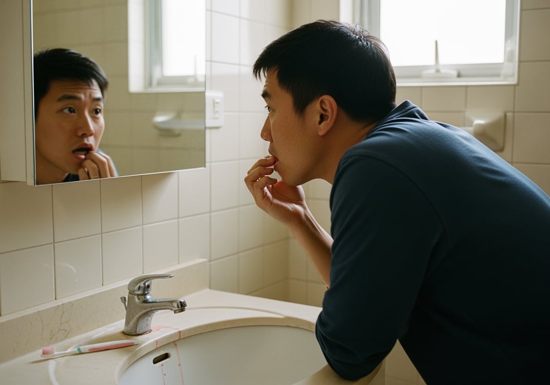 牙周病自我檢測：3步驟「停看壓」揪出牙齦微出血警訊