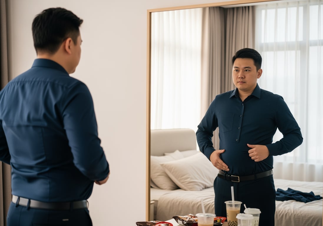 外食族肥胖警訊：近半數上班族 BMI 超標，4 大飲食陷阱你中了幾個？