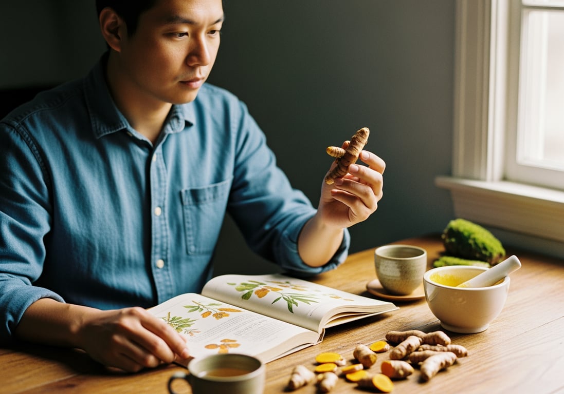 薑黃素完整指南：天然抗氧化劑的科學實證與傳統智慧