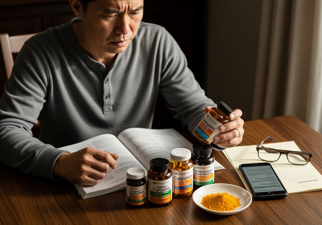 薑黃素完整指南：從化學結構到 6 大系統藥理作用與使用須知