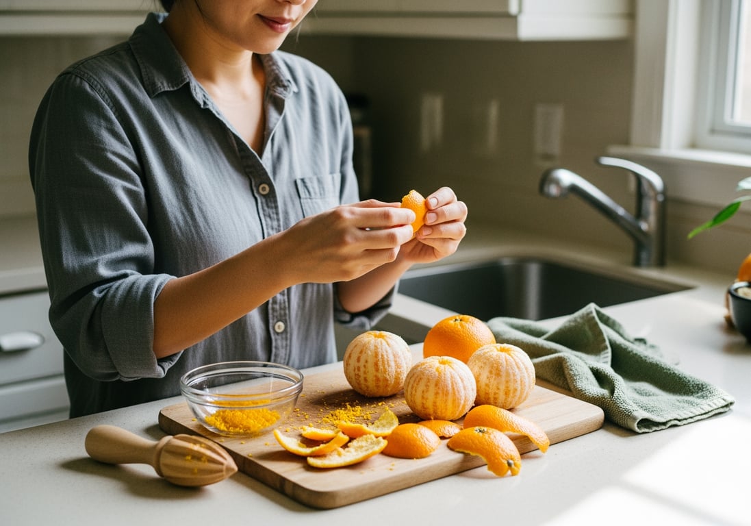 橘油功效全解析：從芳香療法到天然清潔劑的多元應用