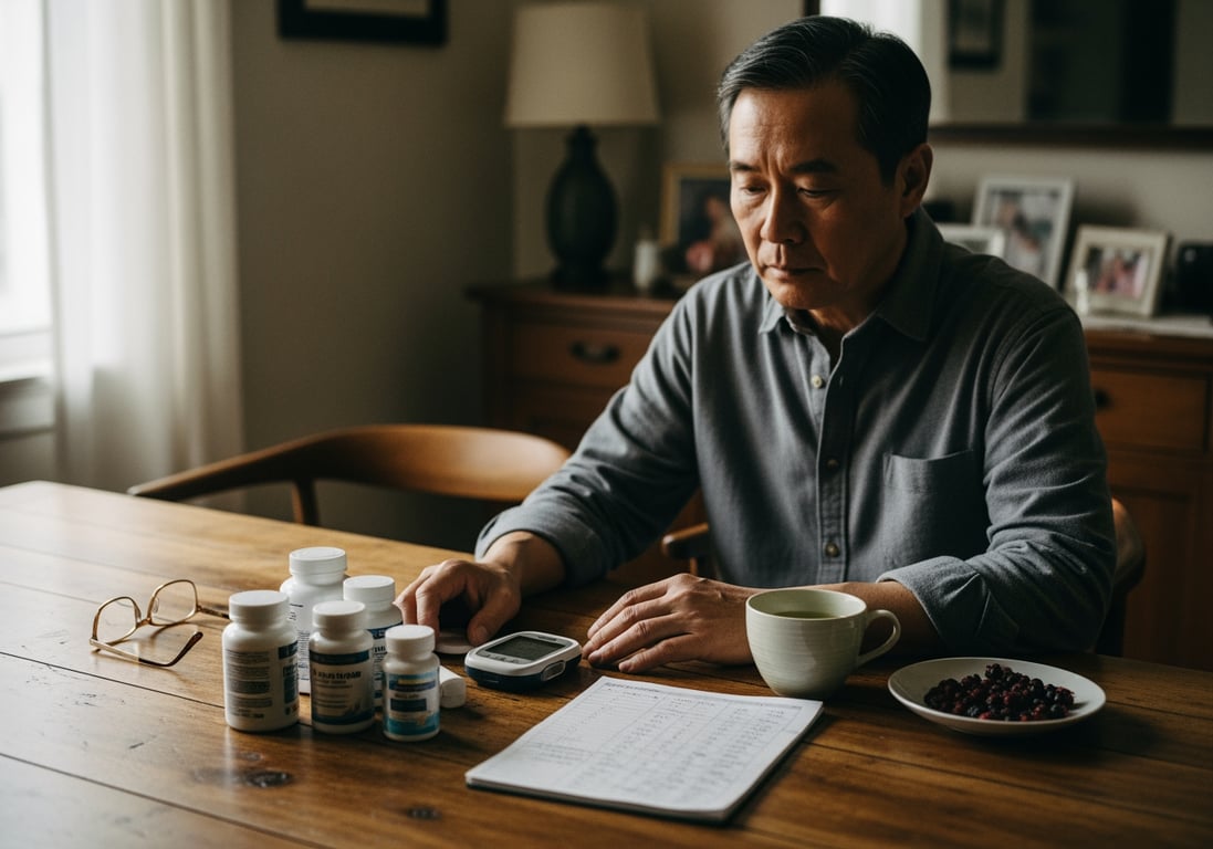 心血管保健的雙重防護：六莓果花青素 + 菸鹼酸鉻完整解析