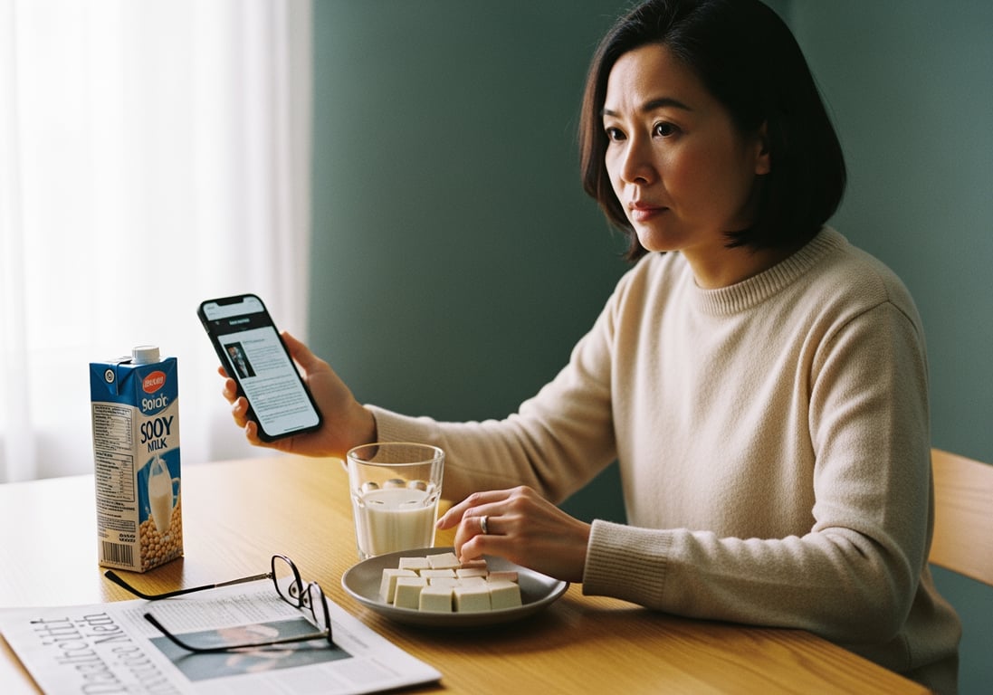 豆漿能預防乳癌嗎？醫師解析：適量飲用才是關鍵