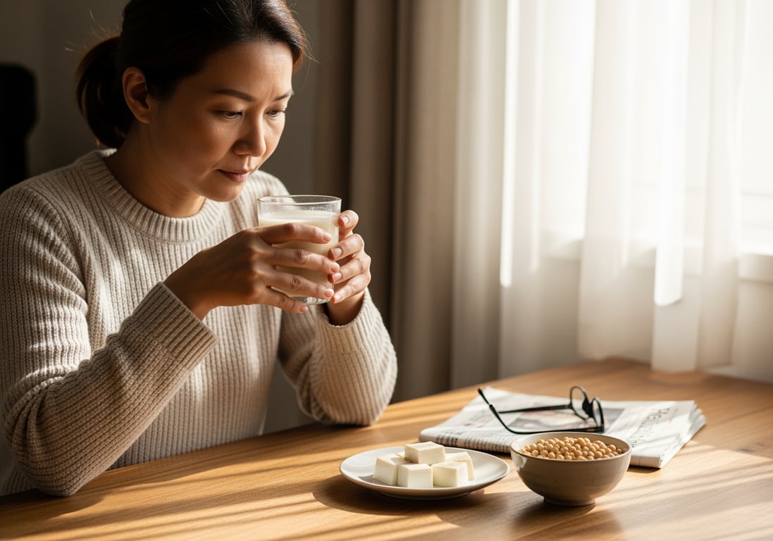 豆漿會增加乳癌風險嗎？醫師解析大豆異黃酮的 5 大關鍵真相
