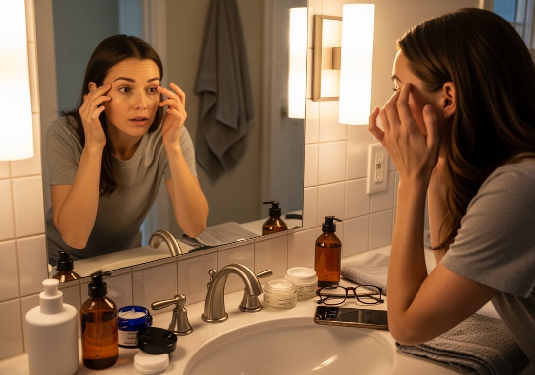 長時間使用 3C 加速臉部老化：每天盯螢幕 8 小時，皺紋與鬆弛風險增 3 成