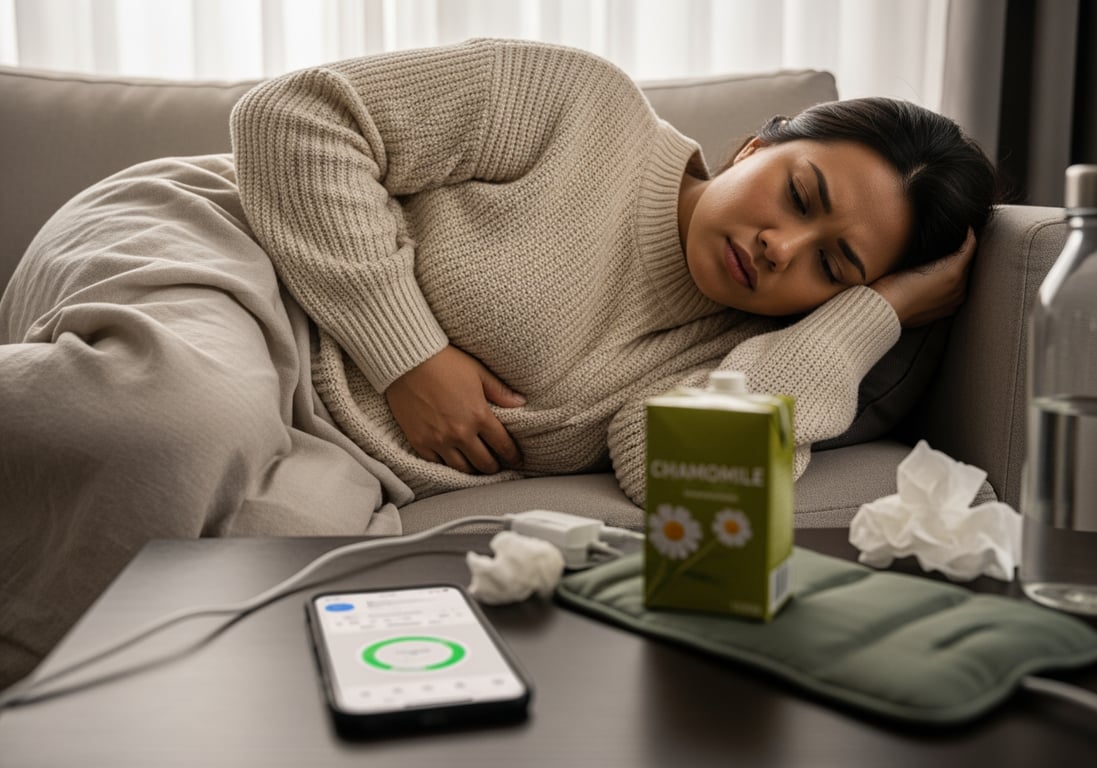 經前症候群（PMS）緩解指南：從荷爾蒙波動到自然調理的完整解析