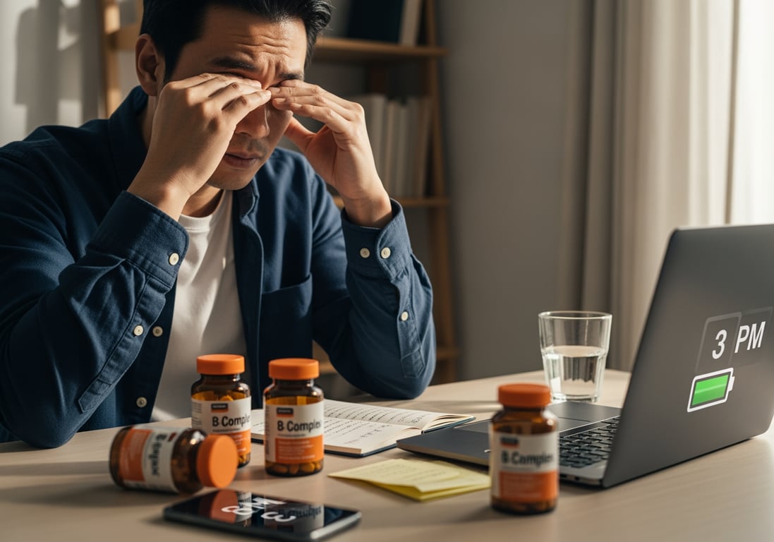 菸鹼硫氨（維生素B3）完整指南：從能量代謝到神經保護的關鍵營養素