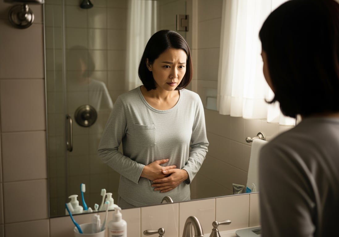 卵巢癌早期症狀有哪些？胃腸不適、腹脹要警覺的 5 個徵兆