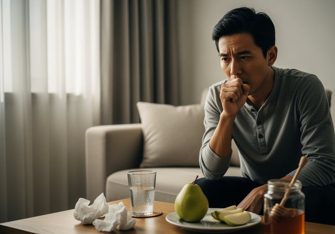 梨子止咳要看咳嗽類型！中醫教你：風寒、風熱這樣吃才有效