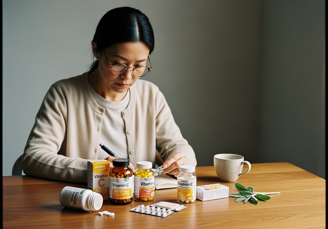 維他命C與心血管健康：長效型複方維他命C如何預防血管老化