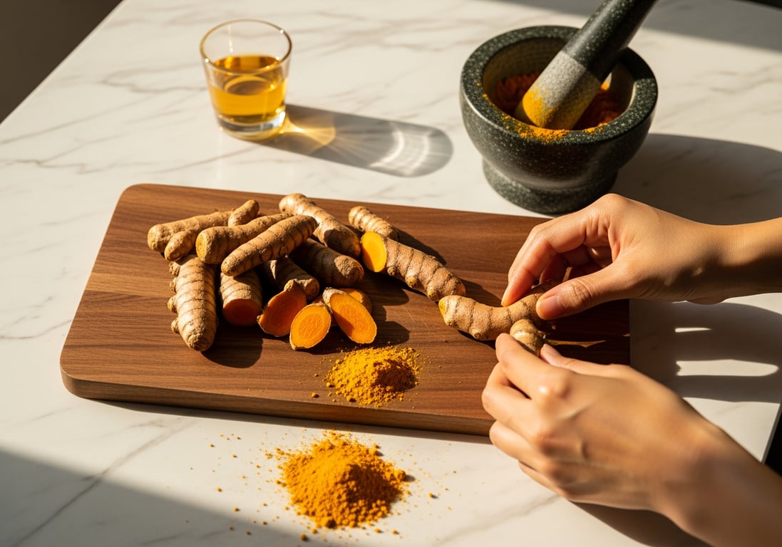 薑黃不只是香料：從天然色素到抗氧化保健的多重價值