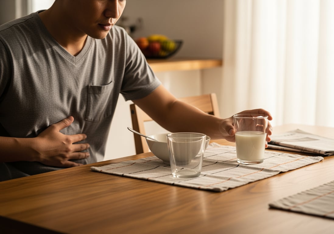 乳糖不耐症怎麼辦？乳糖酶和益生菌雙管齊下，喝牛奶不再拉肚子