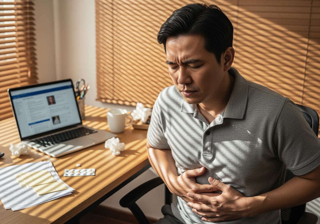 功能性腸胃疾病（胃腸官能症）：當壓力成為胃痛的真正元凶