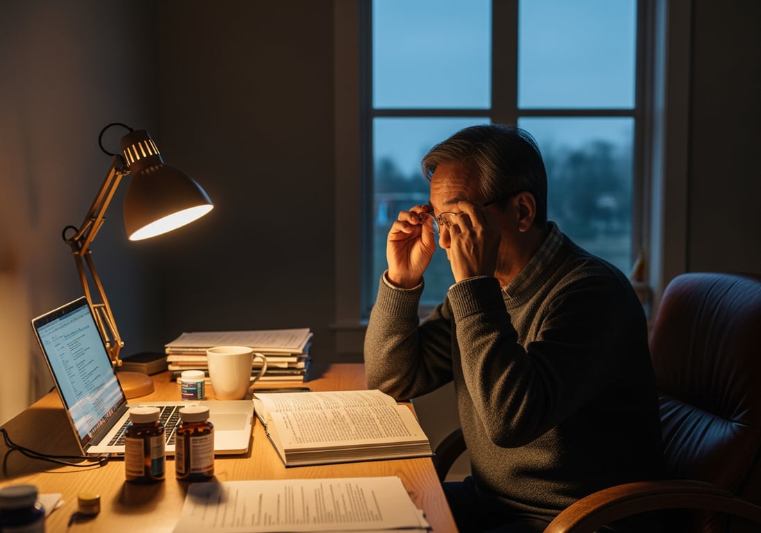 中年後眼睛保健指南：12種關鍵營養素預防老化性眼疾