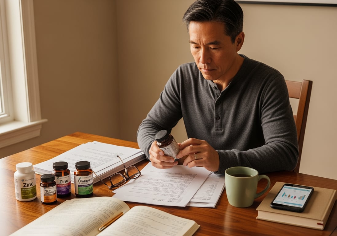 攝護腺保養營養配方完整指南：7大關鍵營養素與4種植物萃取物