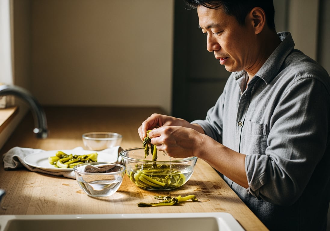 酸菜挑選與處理完整指南：避開二氧化硫殘留和過量鈉的 3 個關鍵步驟