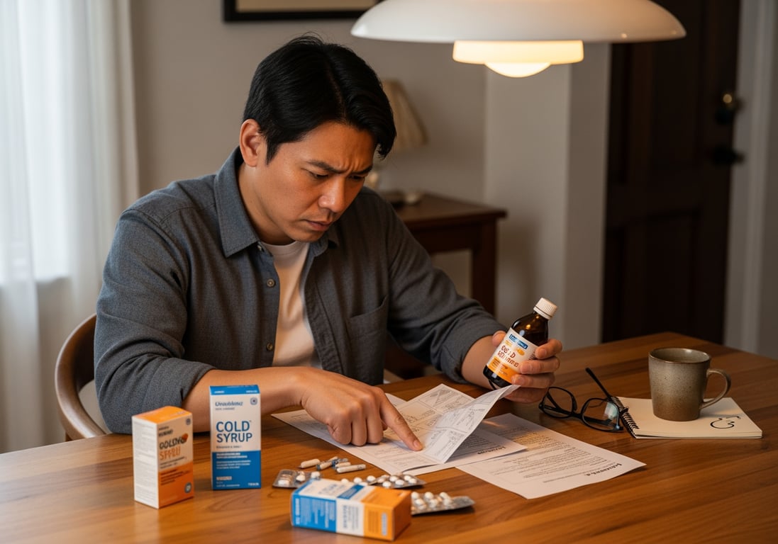 感冒糖漿正確使用 3 大關鍵：避免過量、併用風險與就醫時機