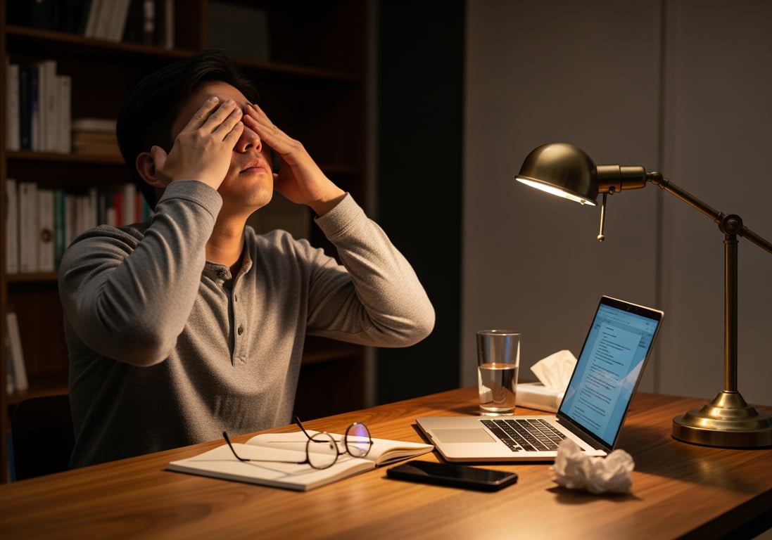 預防眼睛老化全攻略：終結酸澀疲勞，守護你的靈魂之窗