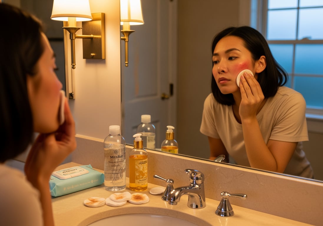 卸妝水、卸妝油、卸妝乳怎麼選？皮膚科醫師破解 3 大迷思，教你正確卸妝不傷肌