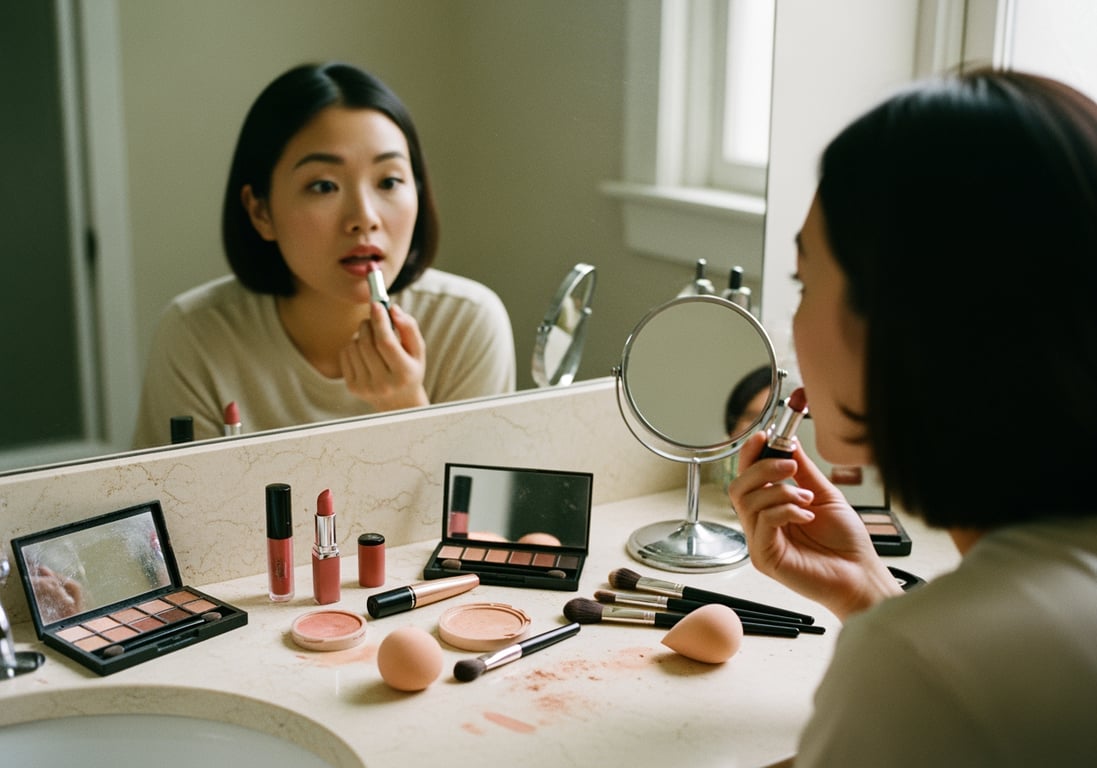 共用化妝品的 5 大感染風險：口紅、眼影、粉撲為何不能借？皮膚科醫師完整解析