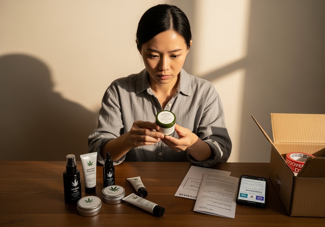 大麻成分化妝品可以用嗎？台灣法規完整解析：THC、CBD 差異與安全選購指南