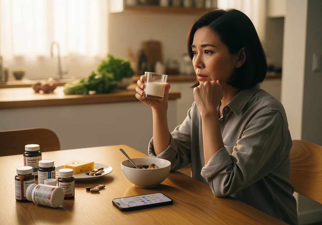 國人鈣質攝取不足率達 97%!營養師教你從植物性食物聰明補鈣