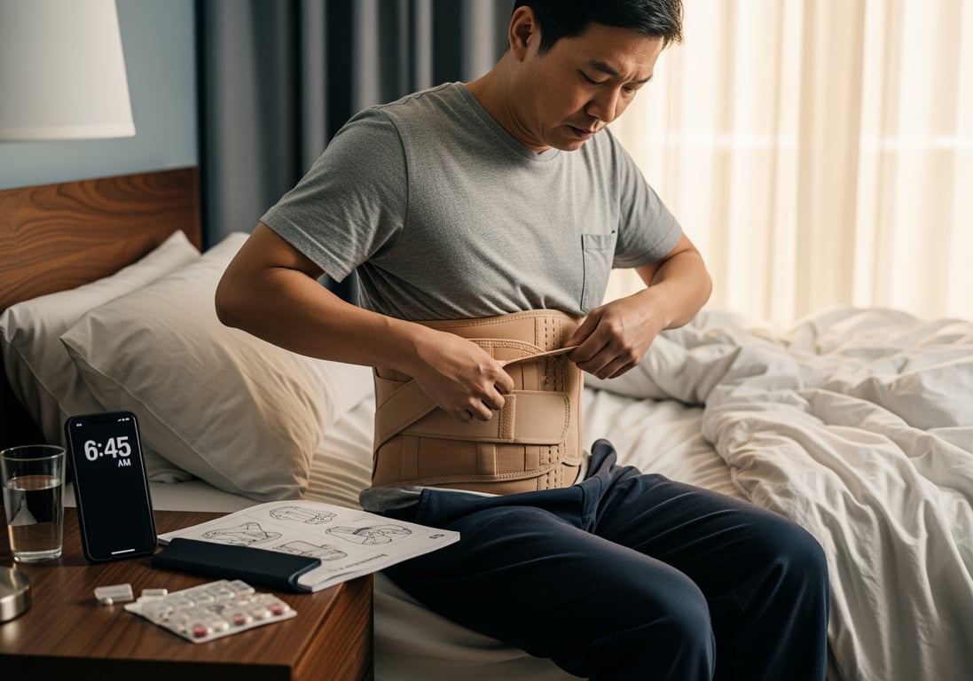 背架怎麼用才正確?脊椎保護、疼痛緩解的完整使用指南