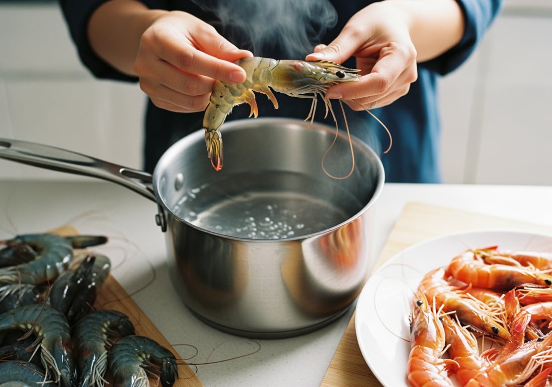 蝦子煮熟為什麼變紅？類胡蘿蔔素天然色素完整解密